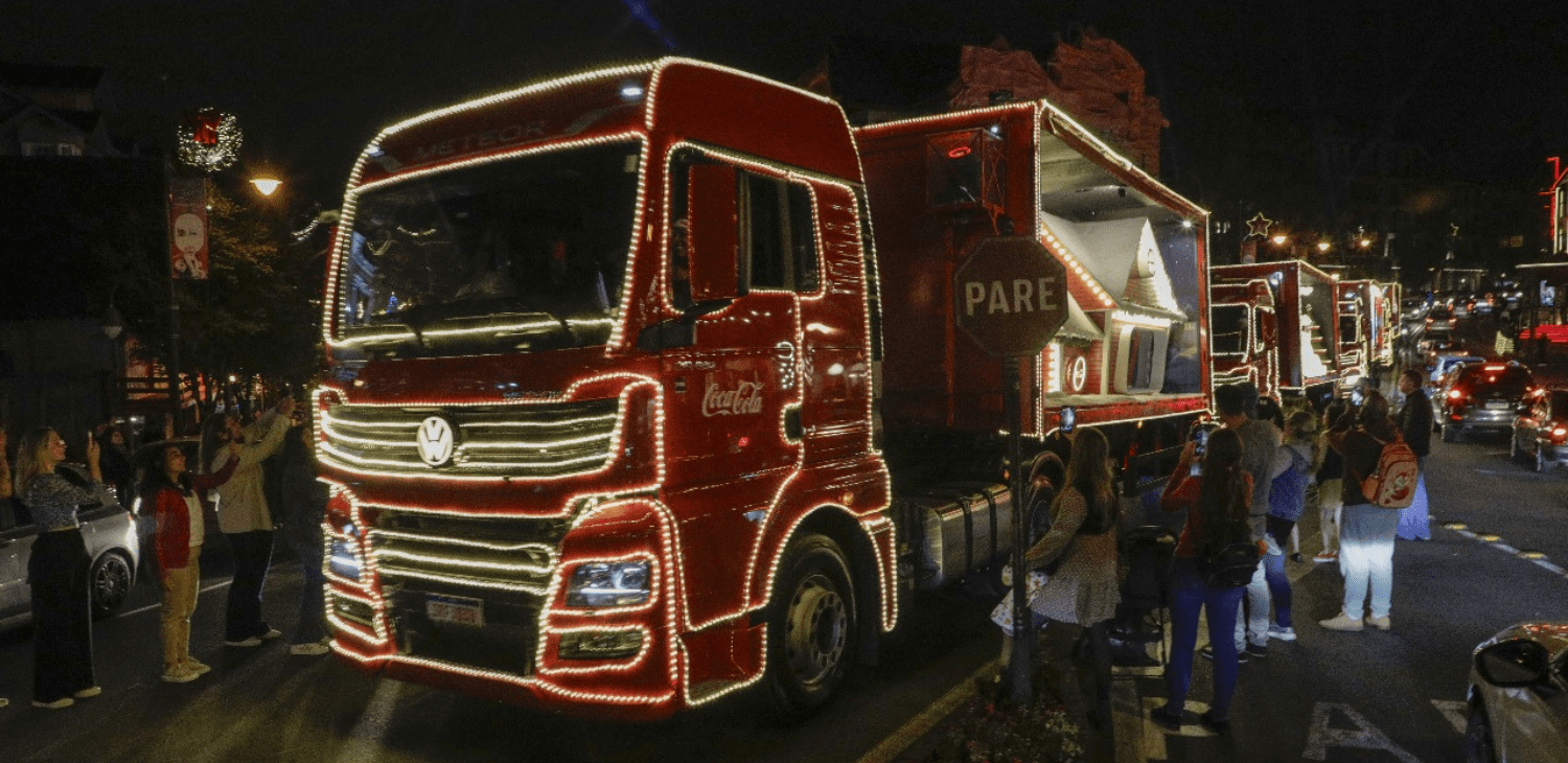 Caravana de Natal da Coca-Cola em Gramado